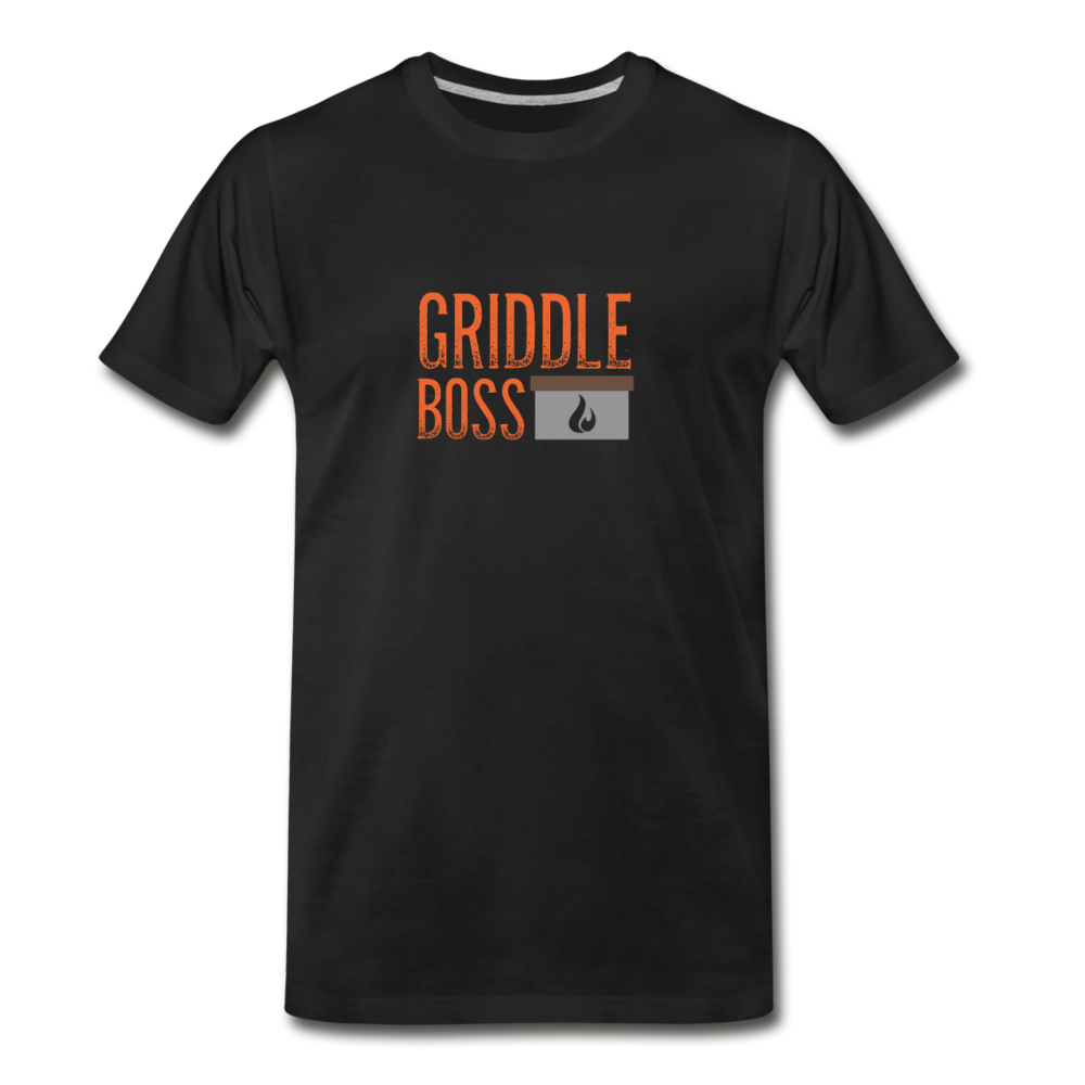 Griddle Boss Men's Premium T-Shirt - black