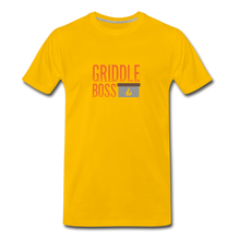 Load image into Gallery viewer, Griddle Boss Men&#39;s Premium T-Shirt - sun yellow
