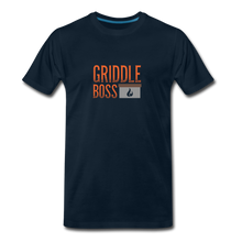 Load image into Gallery viewer, Griddle Boss Men&#39;s Premium T-Shirt - deep navy
