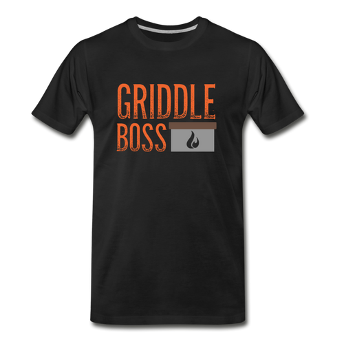 Griddle Boss Men's Premium T-Shirt - black