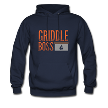 Load image into Gallery viewer, Griddle Boss Men&#39;s Hoodie - navy
