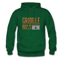 Load image into Gallery viewer, Griddle Boss Men&#39;s Hoodie - forest green
